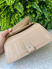 Carteira Chanel Logo Nude