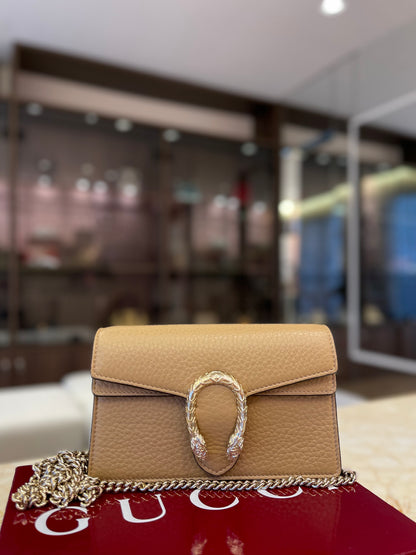 Gucci Dionysus Super Mini Bege