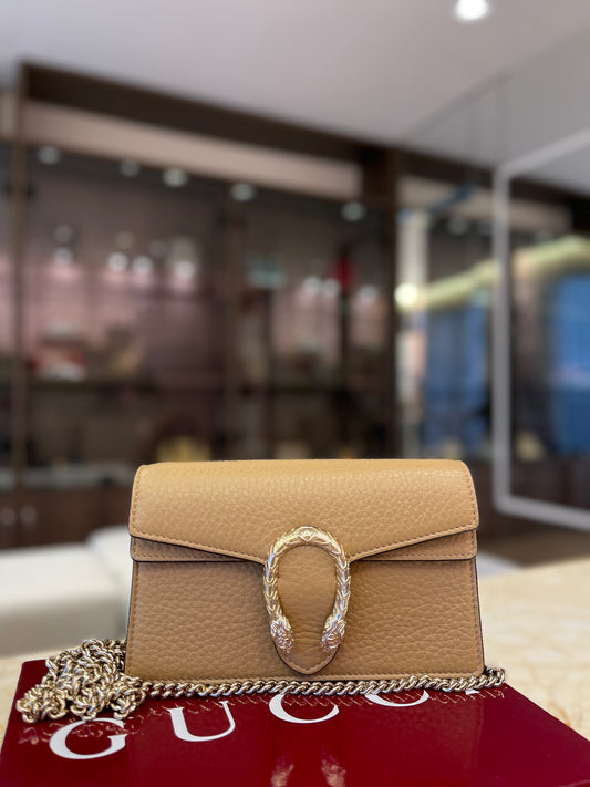 Gucci Dionysus Super Mini Bege