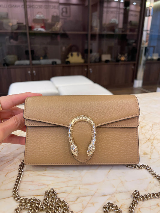 Gucci Dionysus Super Mini Bege