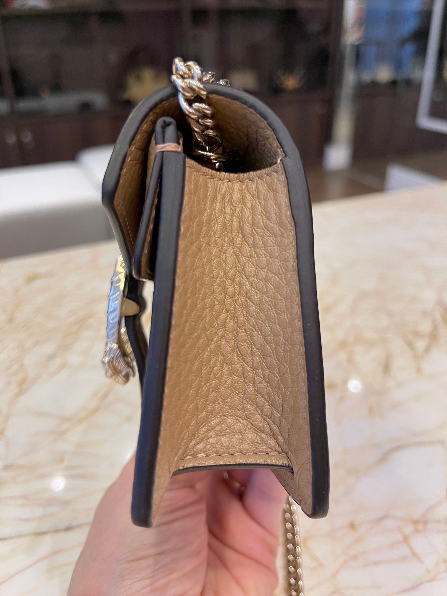 Gucci Dionysus Super Mini Bege