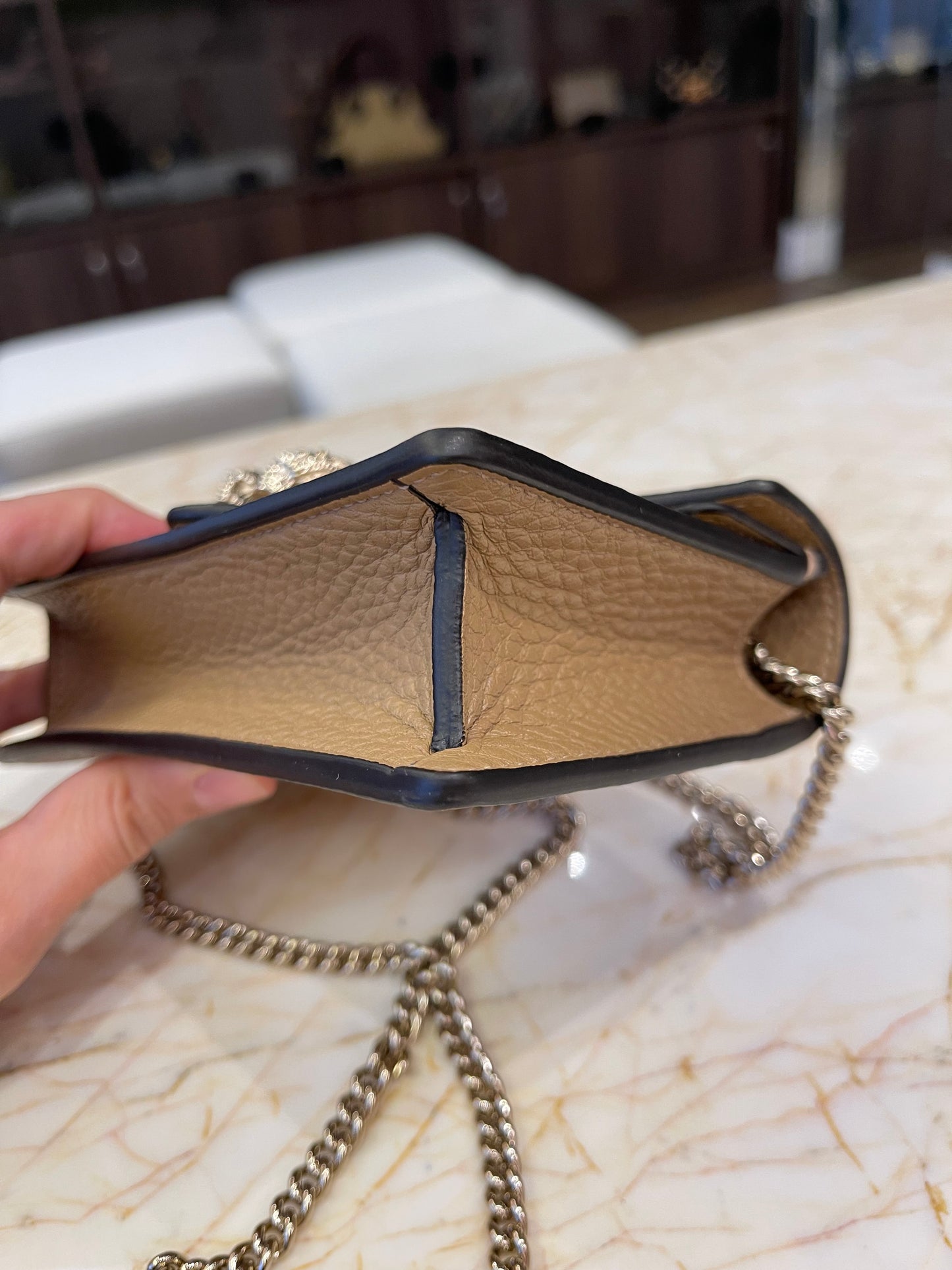 Gucci Dionysus Super Mini Bege