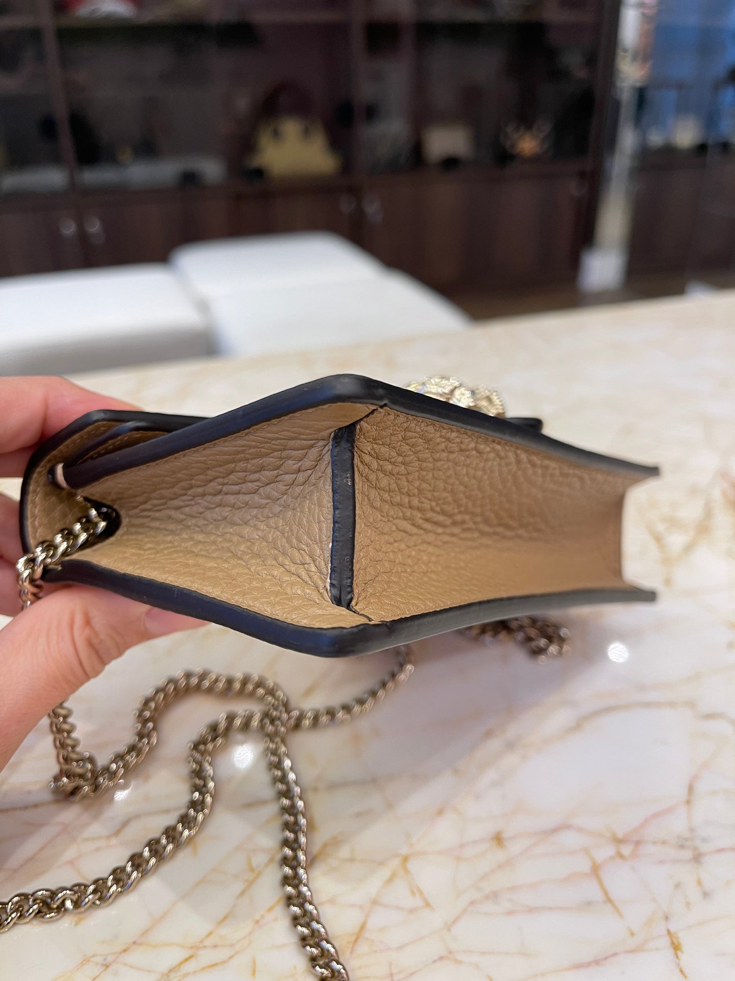 Gucci Dionysus Super Mini Bege