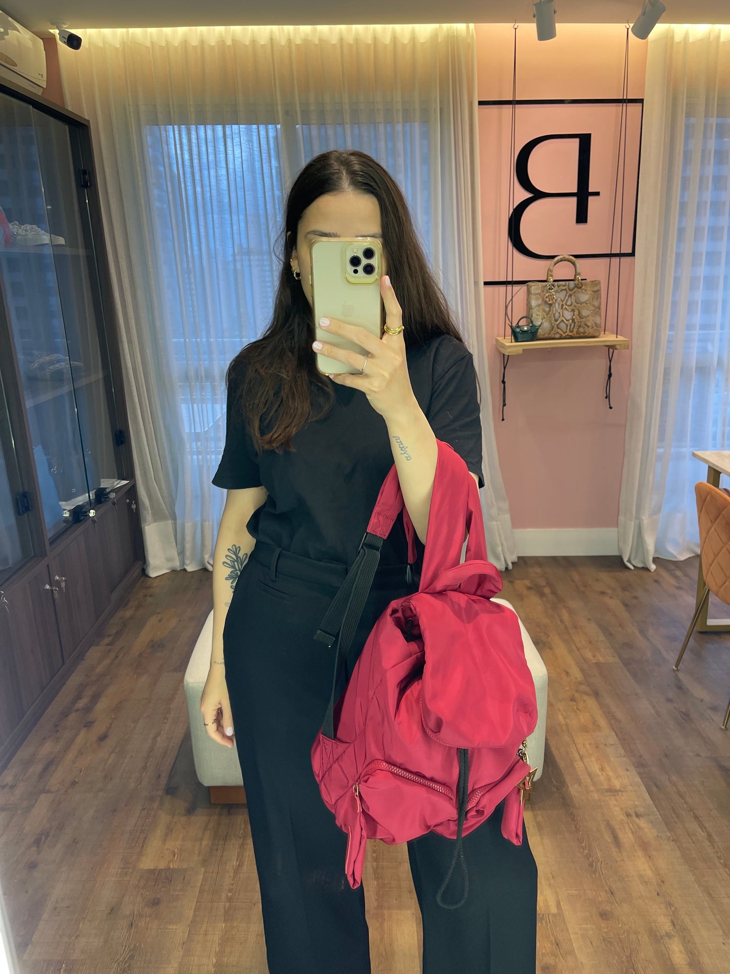 Mochila See by Chloe Joyrider Vermelha