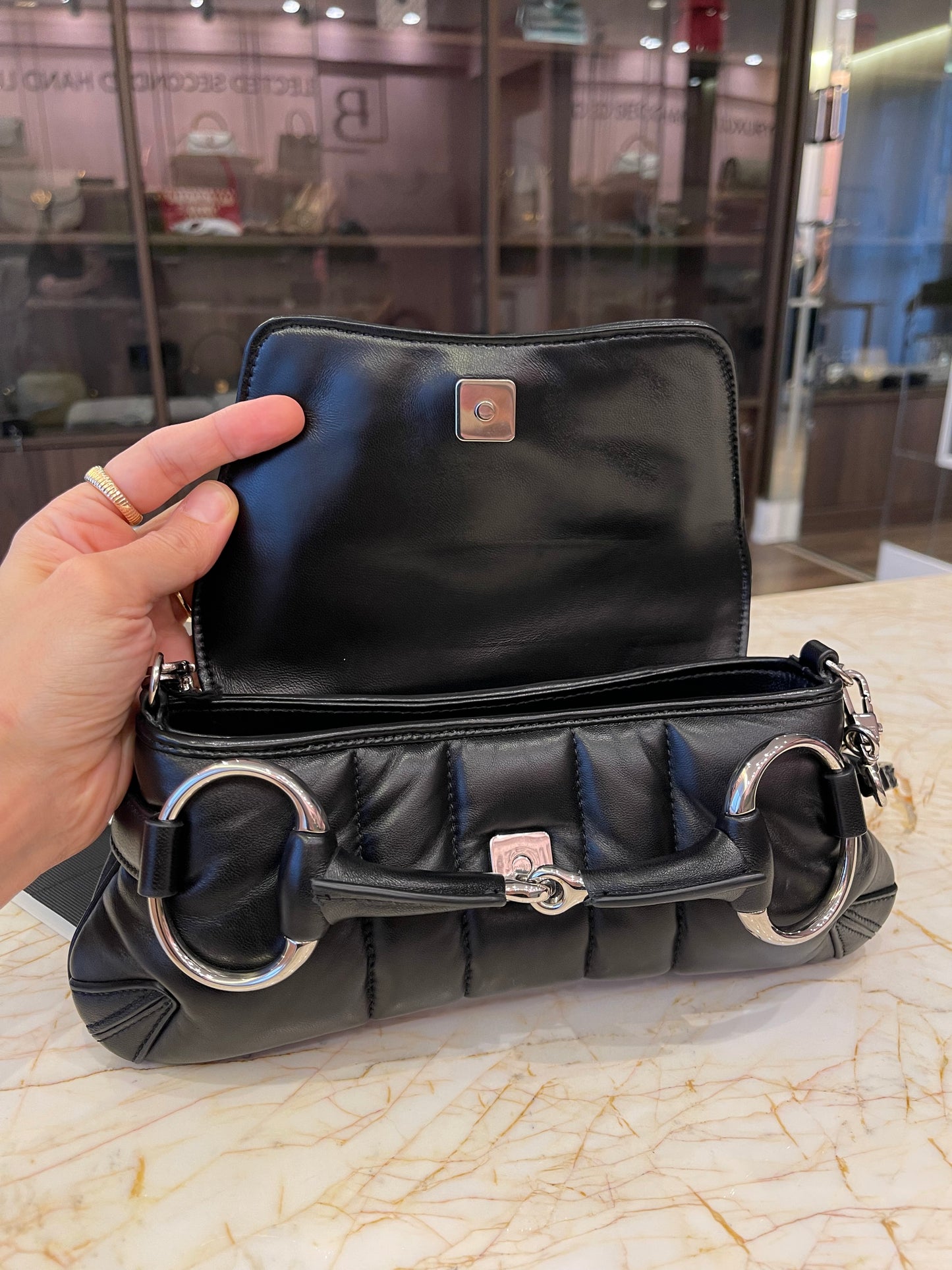 Gucci Horsebit Leather Small Chain