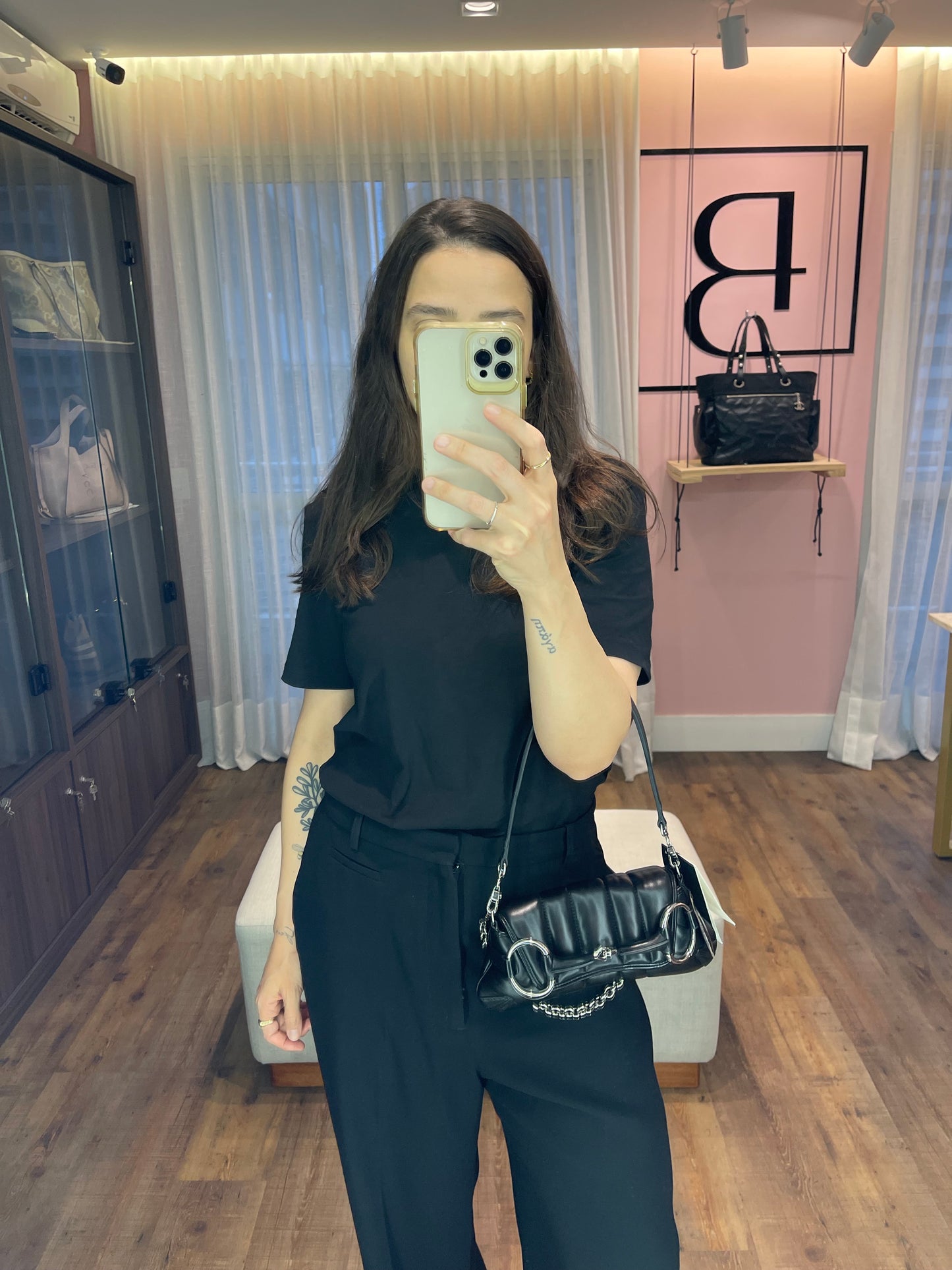 Gucci Horsebit Leather Small Chain