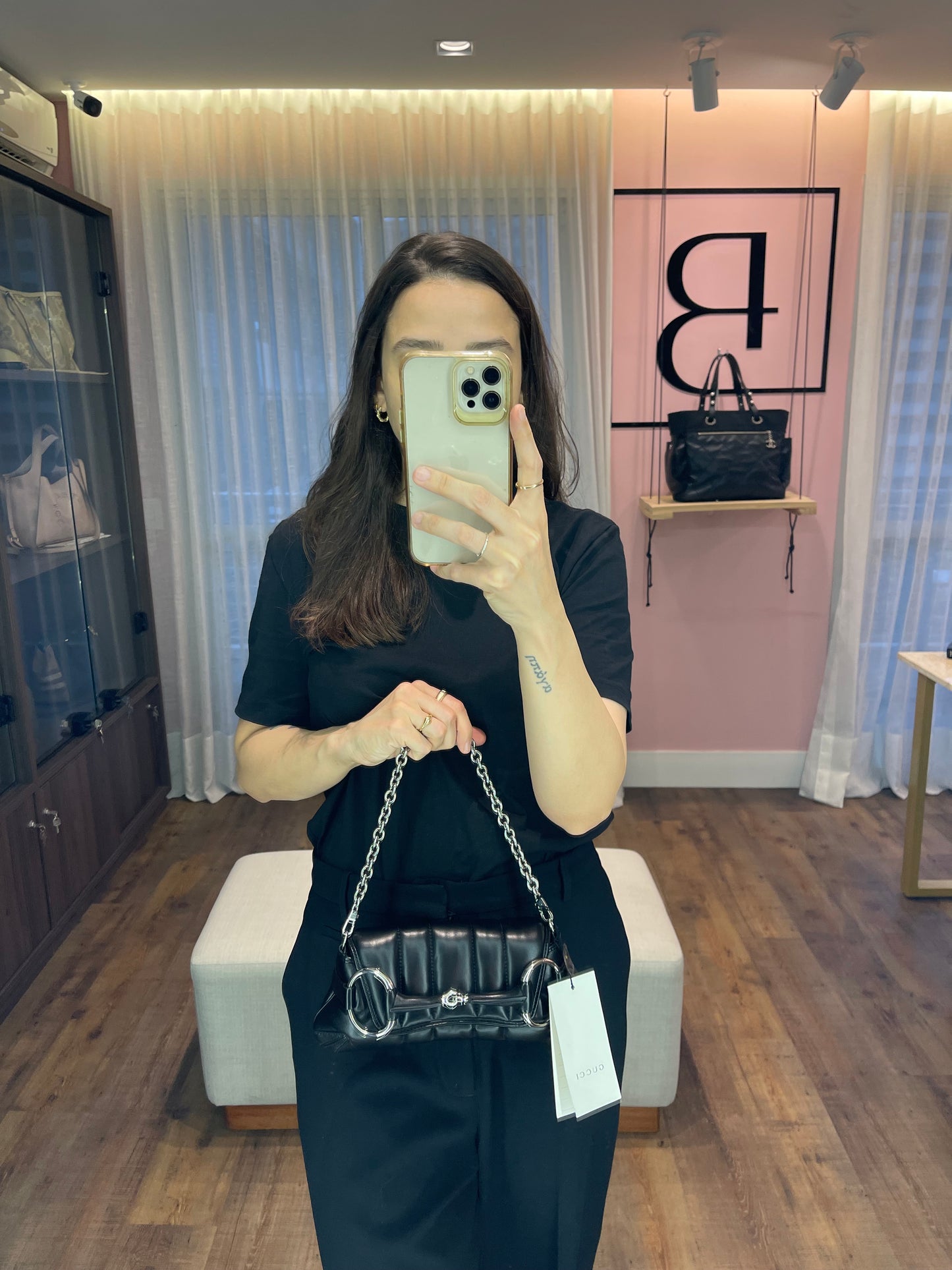 Gucci Horsebit Leather Small Chain