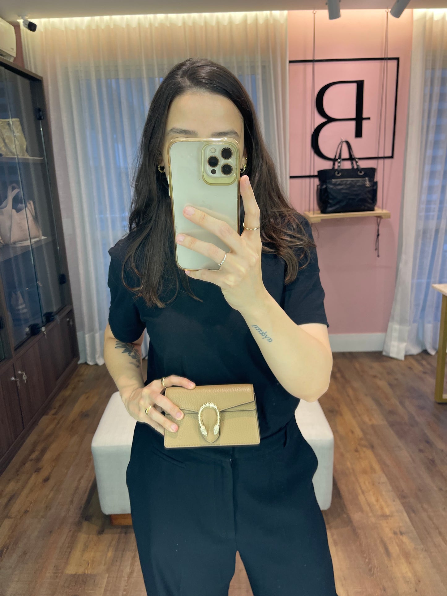 Gucci Dionysus Super Mini Bege