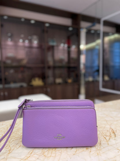 Coach Double Zip Wallet