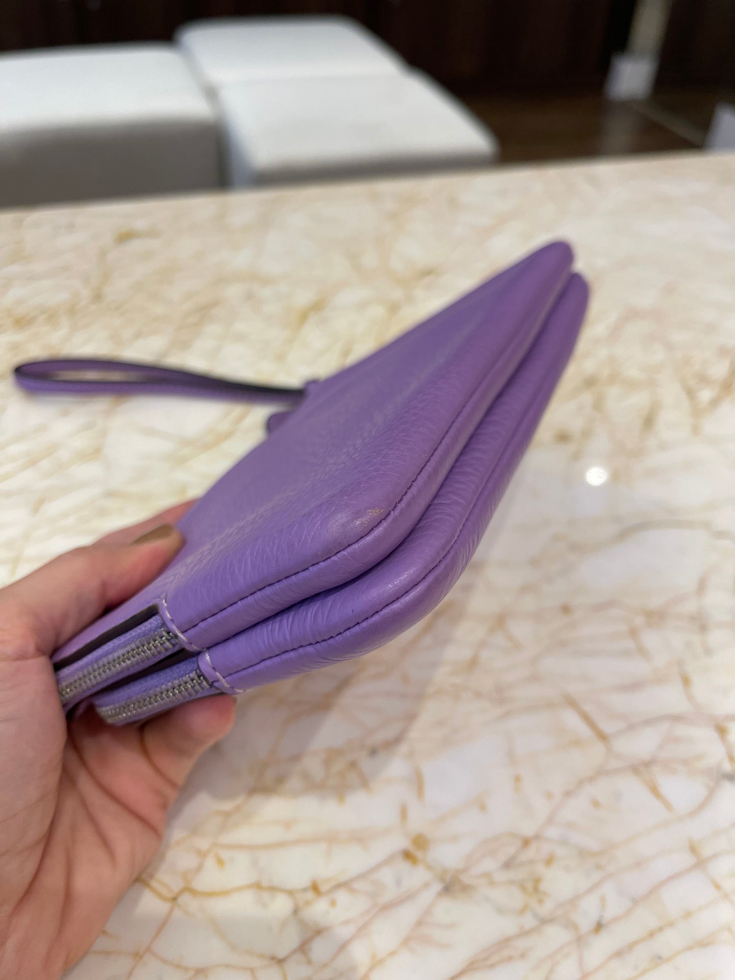 Coach Double Zip Wallet