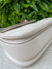 Gucci Calfskin New Bamboo Top Handle Branca