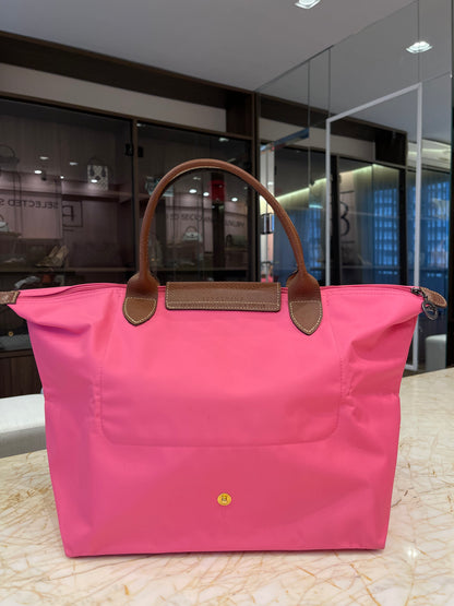 Longchamp Le Pliage Top Handle Rosa
