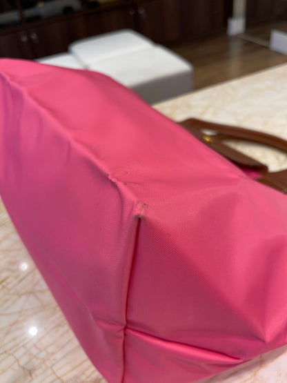 Longchamp Le Pliage Top Handle Rosa