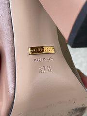 Sapato Gucci GG Marmont Loafer Beige