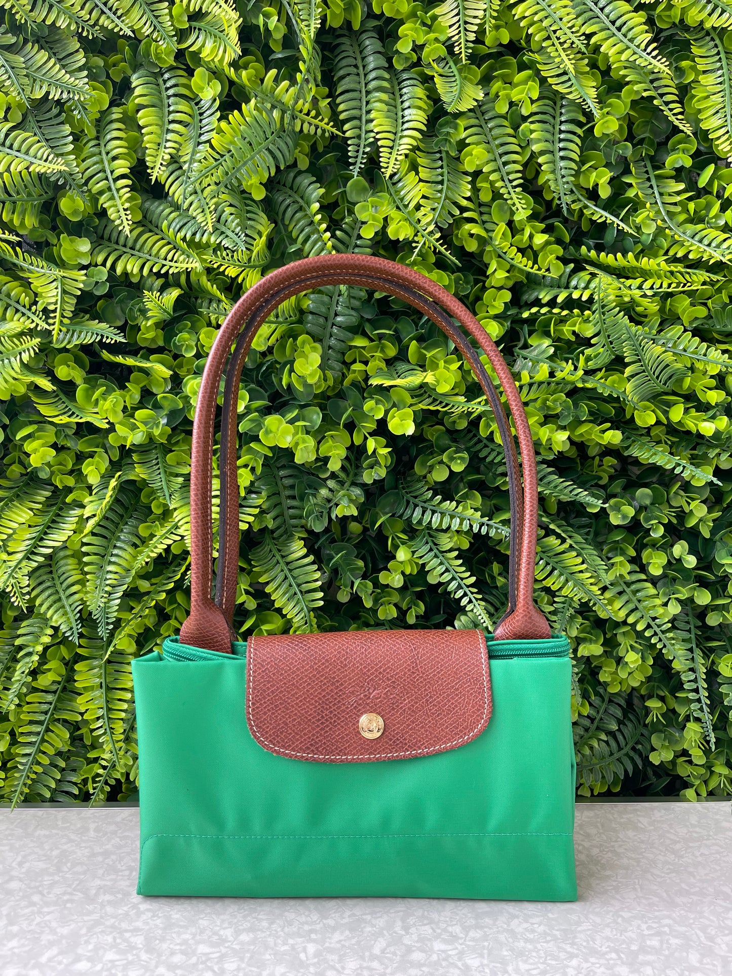 Longchamp Le Pliage Large Verde