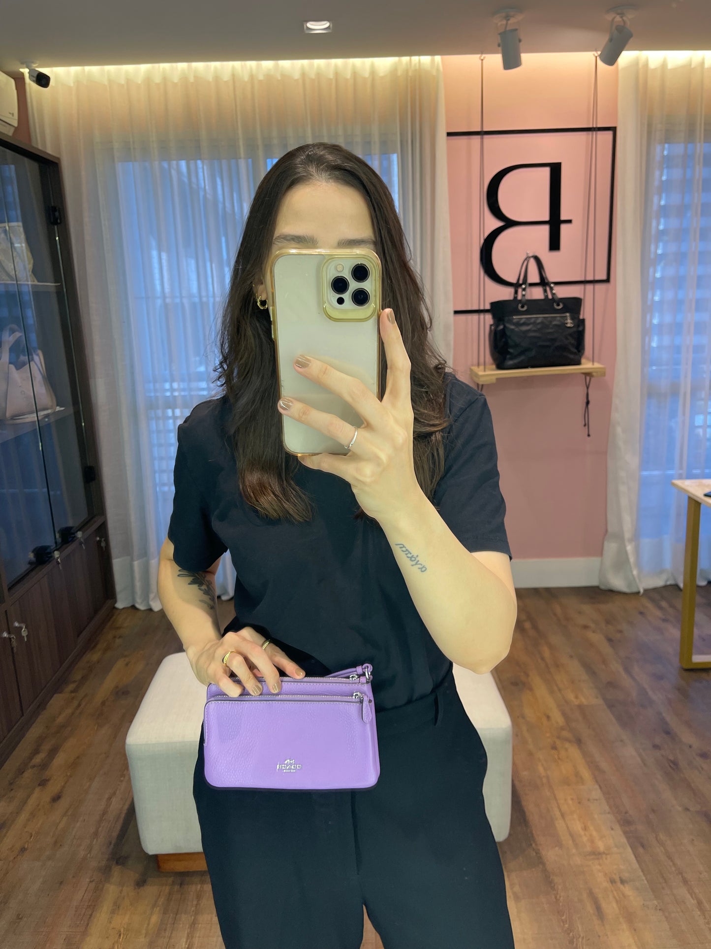 Coach Double Zip Wallet
