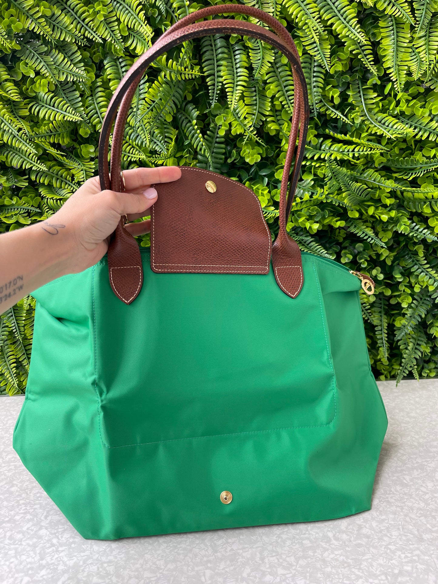 Longchamp Le Pliage Large Verde