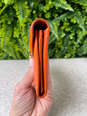 Carteira Salvatore Ferragamo Leather Laranja