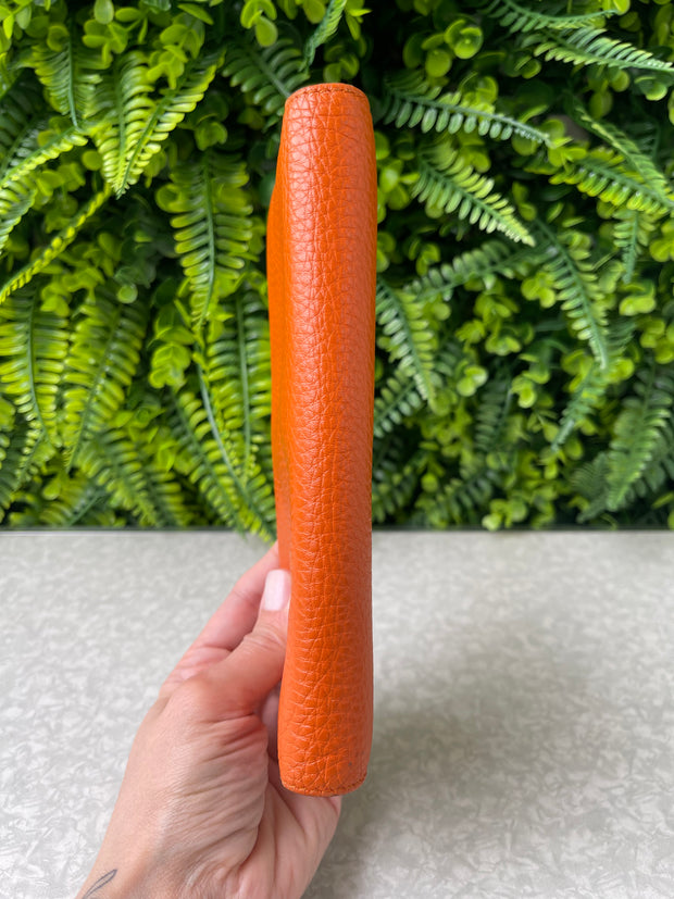 Carteira Salvatore Ferragamo Leather Laranja