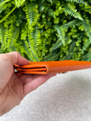 Carteira Salvatore Ferragamo Leather Laranja
