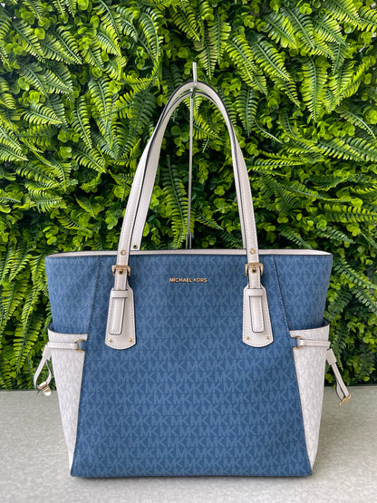 Michael Kors Voyager Bicolor Azul