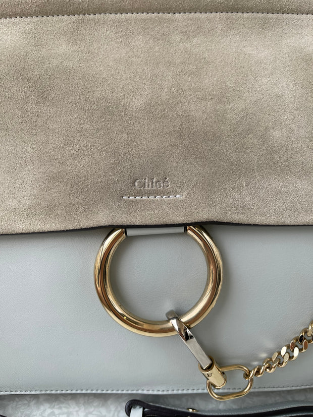 Chloé Faye Medium Cinza