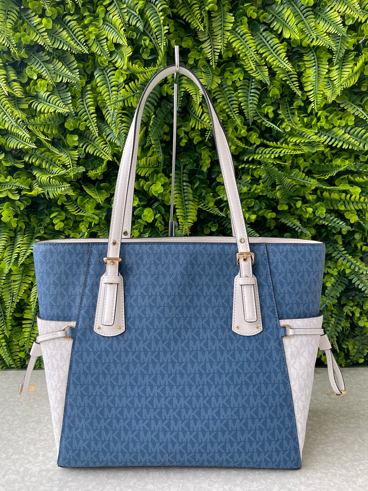Michael Kors Voyager Bicolor Azul
