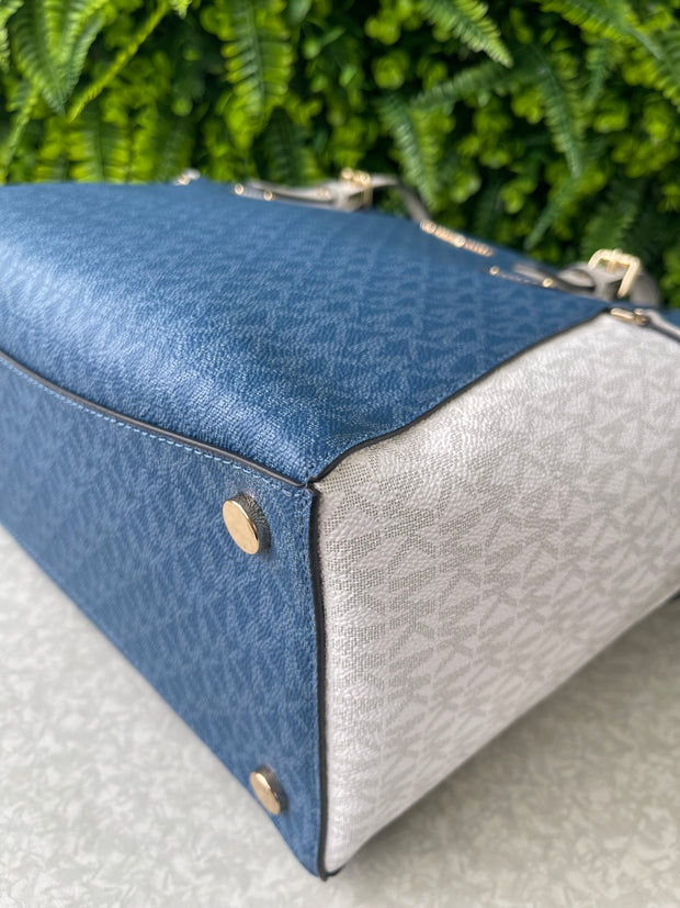 Michael Kors Voyager Bicolor Azul