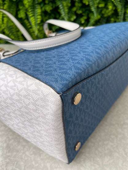 Michael Kors Voyager Bicolor Azul