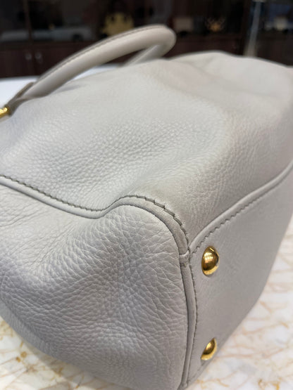 Miu Miu Taupe Leather Bege