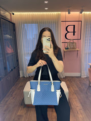 Michael Kors Voyager Bicolor Azul