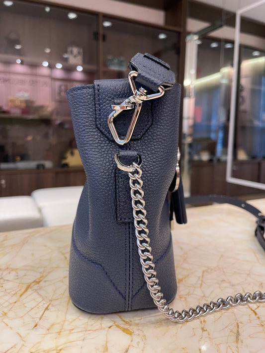 Lancel Ninon Bucket Azul Marinho