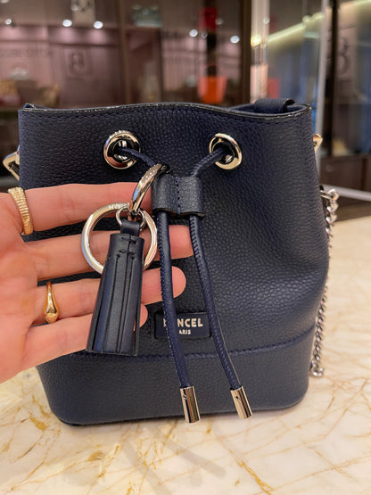 Lancel Ninon Bucket Azul Marinho