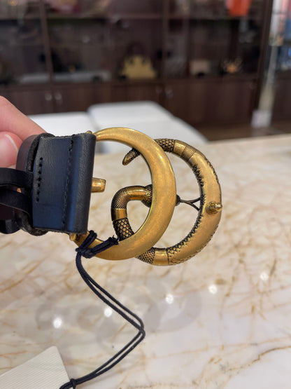 Cinto Gucci GG Snake Buckle