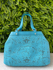 Versace Turquoise Printed