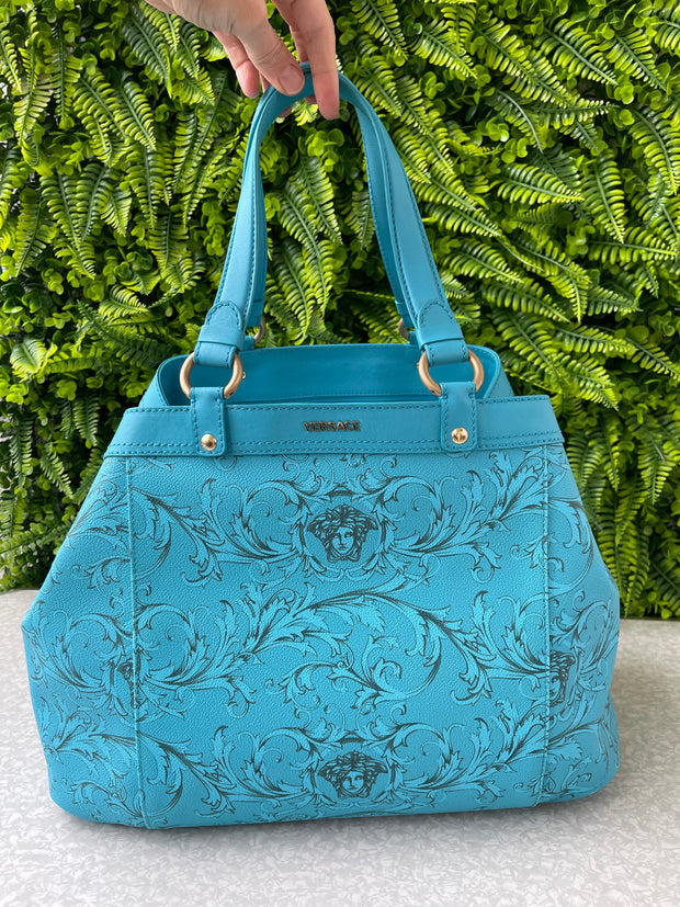 Versace Turquoise Printed