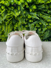 Tênis Valentino Garavani Rockstud 11 Untitled Rosa