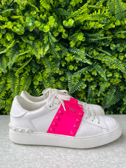 Tênis Valentino Garavani Rockstud 11 Untitled Rosa