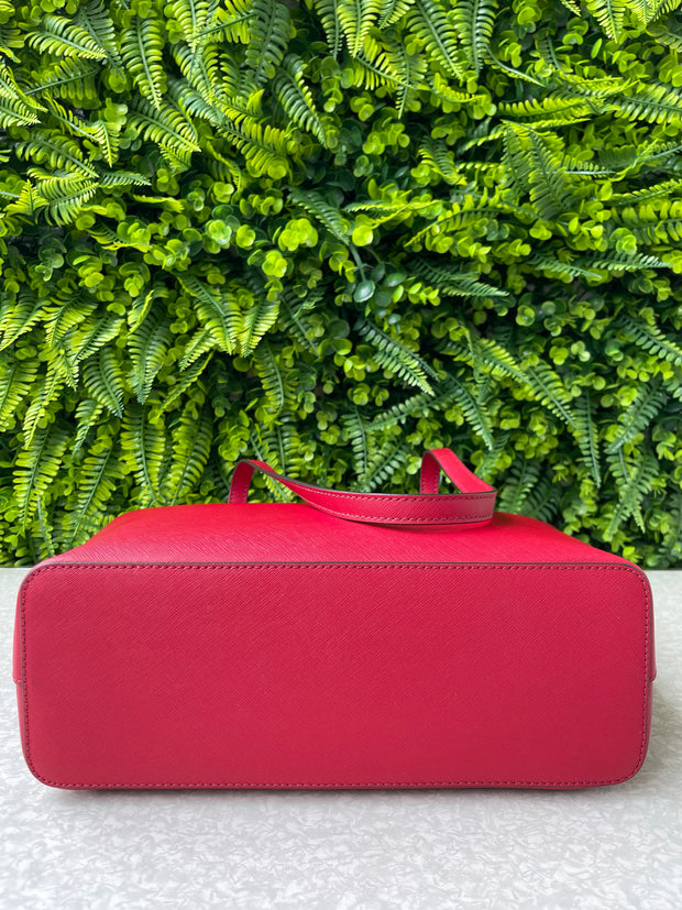 Michael Kors Tote Vermelha