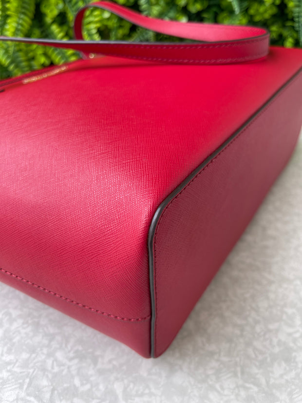 Michael Kors Tote Vermelha