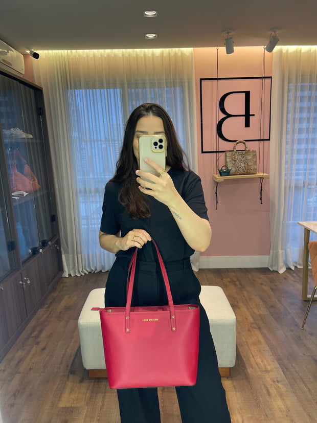 Michael Kors Tote Vermelha
