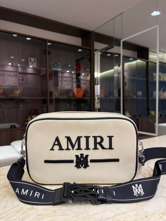 Amiri Embroidered Câmera Bag