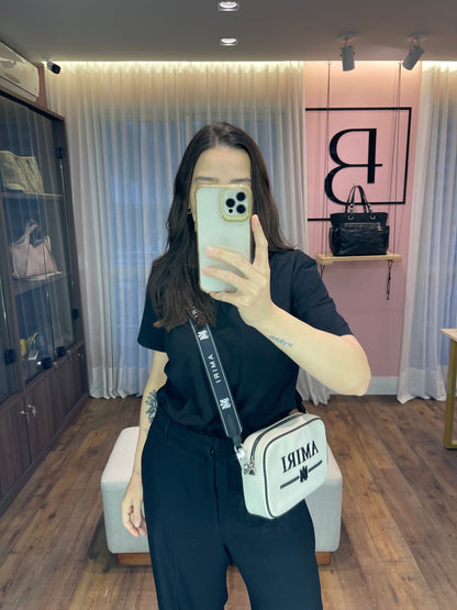 Amiri Embroidered Câmera Bag