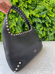 Valentino Garavani Rockstud Hobo Preta