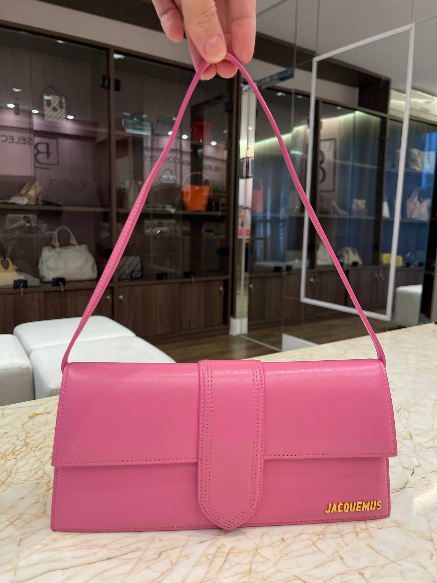 Jacquemus Le Bambino Long Rosa