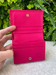 Carteira Gucci Couro Rosa
