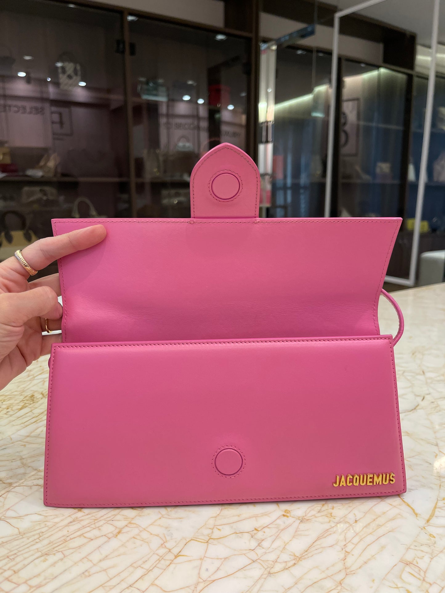 Jacquemus Le Bambino Long Rosa