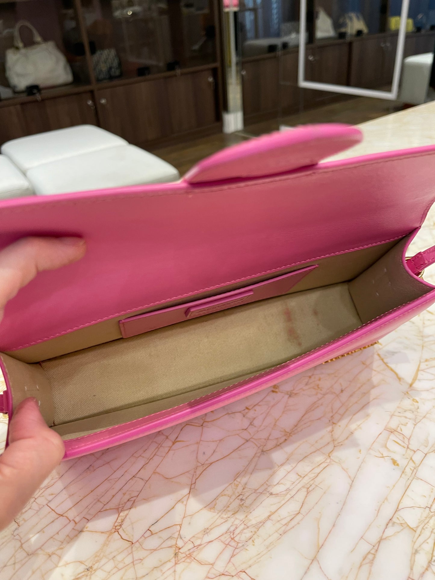 Jacquemus Le Bambino Long Rosa