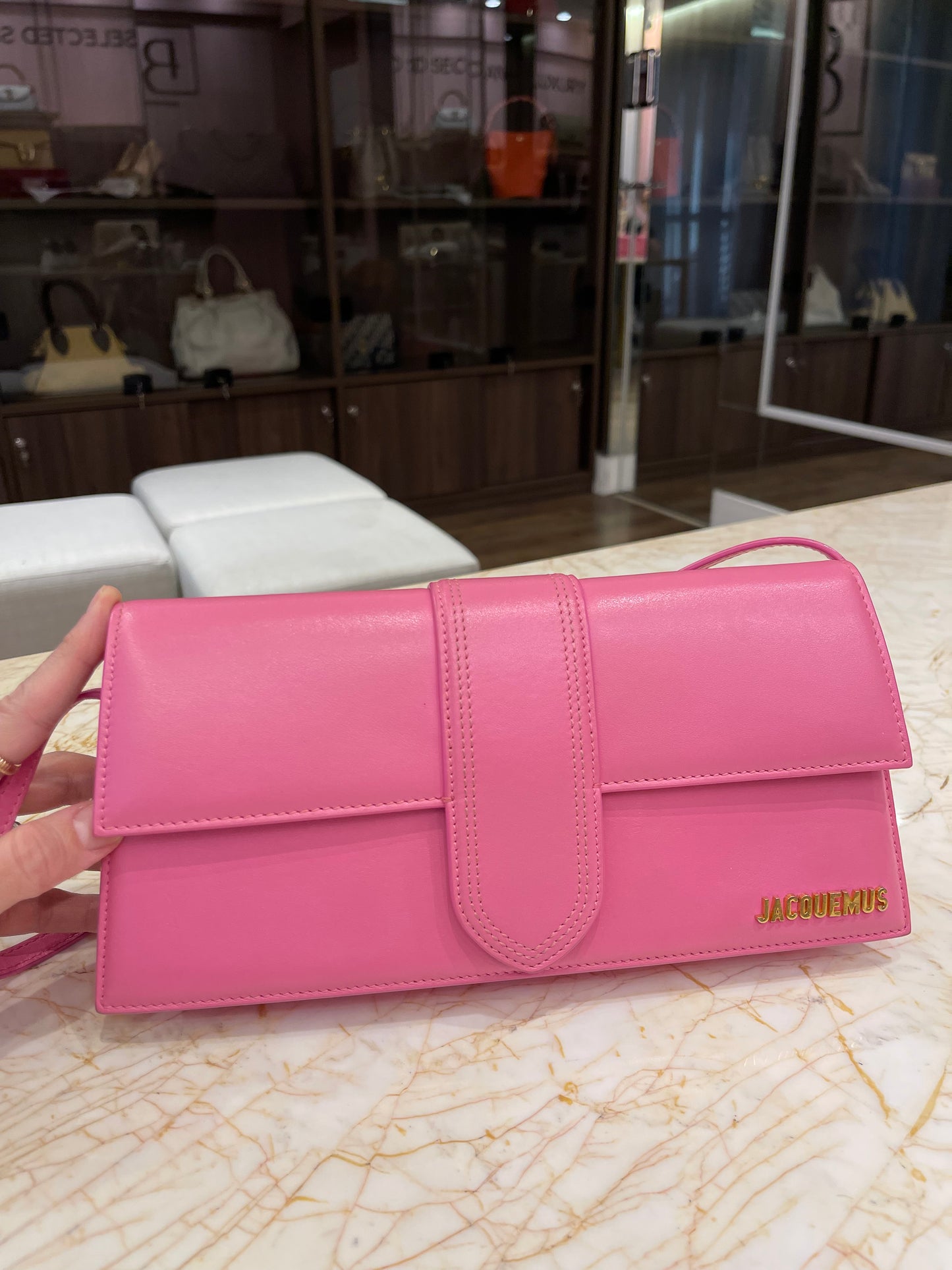 Jacquemus Le Bambino Long Rosa