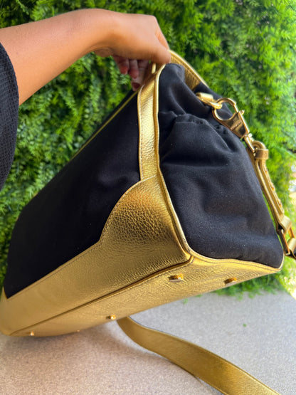 Balmain Maternidade Preta e Dourada